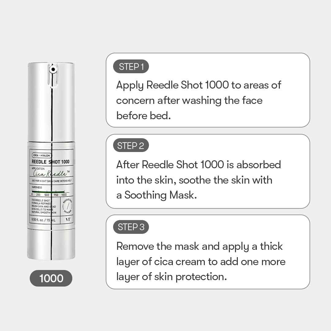 VT Cosmetics Reedle Shot 1000 Essence, 15 ml
