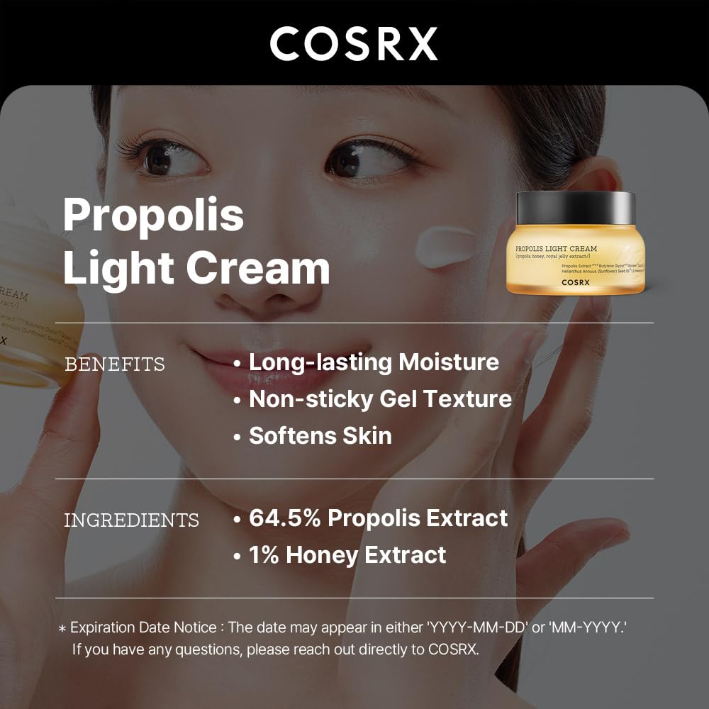 COSRX Full Fit Propolis Light Cream, 65 ml
