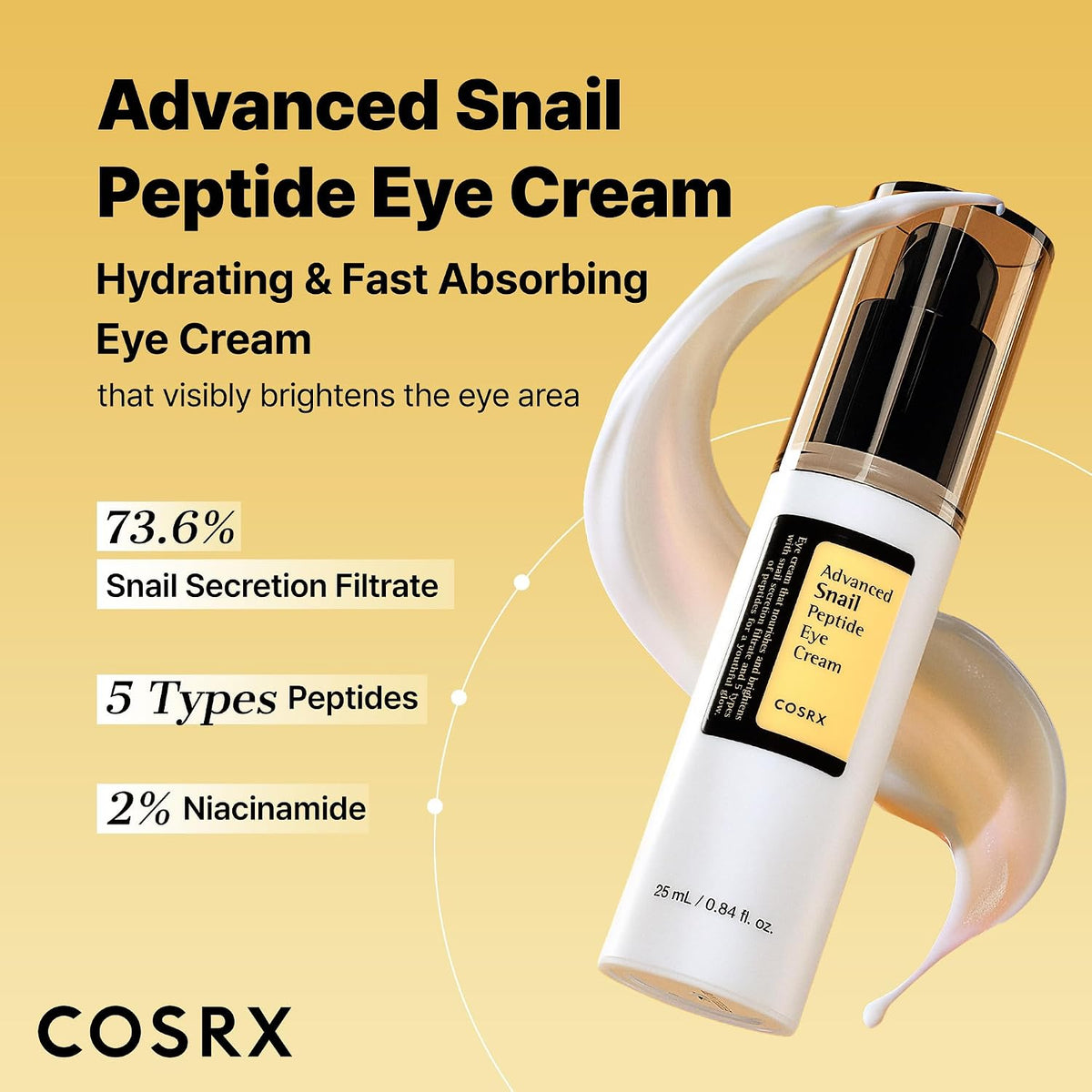 COSRX Advanced Snail Peptide Eye Cream, 25 ml